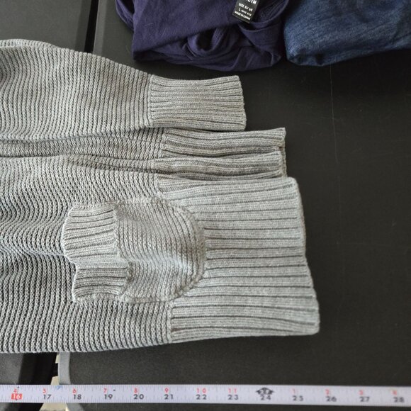 Mossimo Womens Gray Cardigan Sweater Size Large Elena Gilbert Bella Swan - Picture 8 of 9